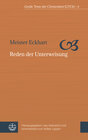 Buchcover Reden der Unterweisung