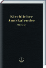 Buchcover Kirchlicher Amtskalender 2022 – schwarz