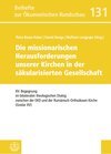 Buchcover Die missionarischen Herausforderungen unserer Kirchen in der säkularisierten Gesellschaft