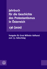 Buchcover Jahrbuch für die Geschichte des Protestantismus in Österreich 136 (2020)