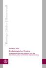 Buchcover Eschatologisches Denken