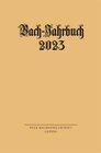 Buchcover Bach-Jahrbuch 2023