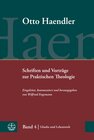 Buchcover Schriften und Vorträge zur Praktischen Theologie