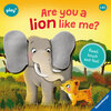 Buchcover Ravensburger Play+ Are you a lion like me?, Baby book 18+ months