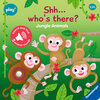 Buchcover Ravensburger Play+ Shh… Who's there? Jungle Animals (My First Seek and Find Sound Book), Baby book 12+ months