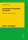 Buchcover Kompendium Fachdidaktik Romanistik. Französisch – Italienisch – Spanisch