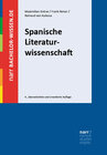 Buchcover Spanische Literaturwissenschaft
