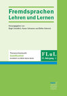 Buchcover FLuL - Fremdsprachen Lehren und Lernen 52, 2