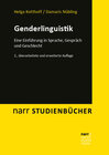 Buchcover Genderlinguistik