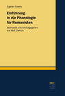 Buchcover Einführung in die Phonologie für Romanisten