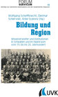 Buchcover Bildung und Region