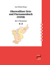 Buchcover Oberwalliser Orts- und Flurnamenbuch