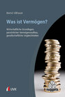 Buchcover Was ist Vermögen?