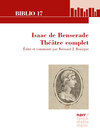 Buchcover Isaac de Benserade. Théâtre complet