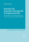 Buchcover Kulturelle und sprachliche Heterogenität im Englischunterricht