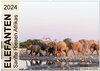 Buchcover Elefanten - Sanfte Riesen Afrikas (Wandkalender 2024 DIN A2 quer), CALVENDO Monatskalender