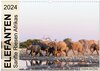 Buchcover Elefanten - Sanfte Riesen Afrikas (Wandkalender 2024 DIN A3 quer), CALVENDO Monatskalender