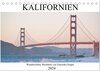 Buchcover Kalifornien - wunderschöne Westküste (Tischkalender 2024 DIN A5 quer), CALVENDO Monatskalender
