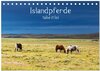 Buchcover Islandpferde take it Isi (Tischkalender 2024 DIN A5 quer), CALVENDO Monatskalender