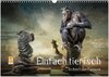 Buchcover Einfach tierisch im Reich der Fantasie (Wandkalender 2024 DIN A3 quer), CALVENDO Monatskalender