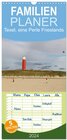 Buchcover Familienplaner 2024 - Texel, eine Perle Frieslands mit 5 Spalten (Wandkalender, 21 x 45 cm) CALVENDO