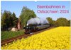 Buchcover Eisenbahnen in Ostsachsen 2024 (Wandkalender 2024 DIN A2 quer), CALVENDO Monatskalender