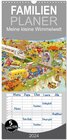 Buchcover Familienplaner 2024 - Meine kleine Wimmelwelt mit 5 Spalten (Wandkalender, 21 x 45 cm) CALVENDO