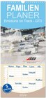 Buchcover Familienplaner 2024 - Emotions on Track - Langstreckenmeisterschaft am Nürburgring - GT3 mit 5 Spalten (Wandkalender, 21