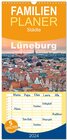 Buchcover Familienplaner 2024 - LÜNEBURG Ein- und Ausblicke von Andreas Voigt mit 5 Spalten (Wandkalender, 21 x 45 cm) CALVENDO
