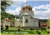 Buchcover Serbien - Das Land der Klöster (Wandkalender 2024 DIN A4 quer), CALVENDO Monatskalender