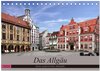 Buchcover Das Allgäu - Seine malerischen Altstädte (Tischkalender 2024 DIN A5 quer), CALVENDO Monatskalender