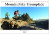 Buchcover Mountainbike Traumpfade (Tischkalender 2024 DIN A5 quer), CALVENDO Monatskalender