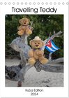 Buchcover Travelling Teddy Kuba Edition 2024 (Tischkalender 2024 DIN A5 hoch), CALVENDO Monatskalender