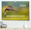 Buchcover Bienenfresser, unsere farbenprächtigsten Sommergäste in Deutschland (hochwertiger Premium Wandkalender 2024 DIN A2 quer)