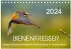 Buchcover Bienenfresser, unsere farbenprächtigsten Sommergäste in Deutschland (Tischkalender 2024 DIN A5 quer), CALVENDO Monatskal