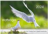 Buchcover Wattvögel an der Friesischen IJsselmeerküste (Wandkalender 2024 DIN A2 quer), CALVENDO Monatskalender