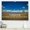 Buchcover Langeoog – Ein Herbst auf der Insel des Lebens (hochwertiger Premium Wandkalender 2024 DIN A2 quer), Kunstdruck in Hochg