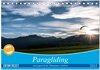 Buchcover Paragliding - unvergessliche Momente erleben (Tischkalender 2024 DIN A5 quer), CALVENDO Monatskalender