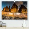 Buchcover Drei Zinnen. Sextner Dolomiten (hochwertiger Premium Wandkalender 2024 DIN A2 quer), Kunstdruck in Hochglanz