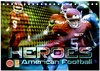 Buchcover HEROES - American Football (Tischkalender 2024 DIN A5 quer), CALVENDO Monatskalender