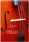 Buchcover Geliebtes Cello (Tischkalender 2024 DIN A5 hoch), CALVENDO Monatskalender