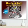 Buchcover Alles für die Katz! Lustiger Katzen-Planer (hochwertiger Premium Wandkalender 2024 DIN A2 quer), Kunstdruck in Hochglanz