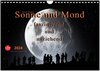 Buchcover Sonne und Mond - faszinierend und anziehend (Wandkalender 2024 DIN A4 quer), CALVENDO Monatskalender