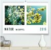 Buchcover NATUR im Doppel 2024 (hochwertiger Premium Wandkalender 2024 DIN A2 quer), Kunstdruck in Hochglanz