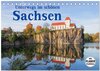 Buchcover Unterwegs im schönen Sachsen (Tischkalender 2024 DIN A5 quer), CALVENDO Monatskalender