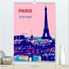 Buchcover Paris pop-art (hochwertiger Premium Wandkalender 2024 DIN A2 hoch), Kunstdruck in Hochglanz