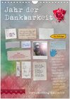 Buchcover Jahr der Dankbarkeit – Scrapbooking-Kalender (Wandkalender 2024 DIN A4 hoch), CALVENDO Monatskalender