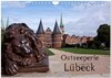 Buchcover Ostseeperle Lübeck (Wandkalender 2024 DIN A4 quer), CALVENDO Monatskalender