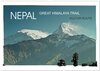 Buchcover NEPAL GREAT HIMALAYA TRAIL - KULTUR ROUTE (Wandkalender 2024 DIN A2 quer), CALVENDO Monatskalender