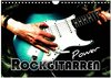 Buchcover Rockgitarren Power (Wandkalender 2024 DIN A4 quer), CALVENDO Monatskalender